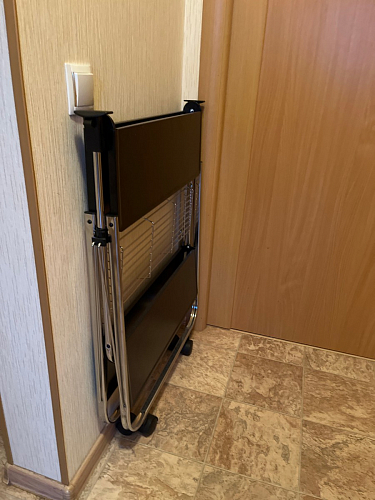 Столик сервировочный SC-5119 складной черный фото покупателя 29