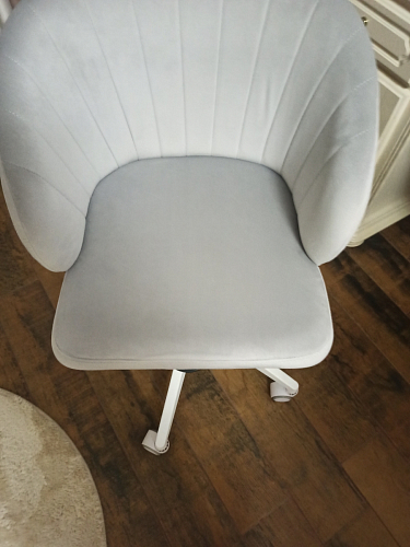 Компьютерное кресло Пард экокожа белый фото покупателя 205