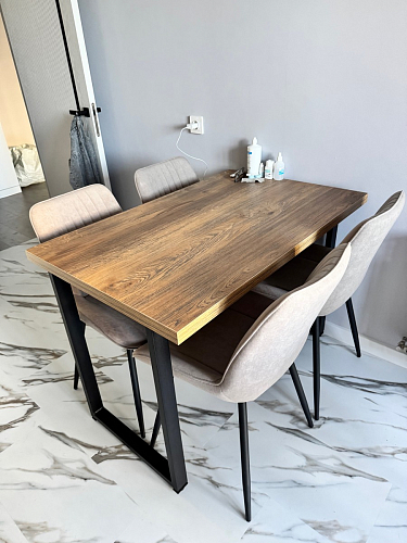 Комплект стульев Седа К 4 шт латте / черный фото покупателя 285