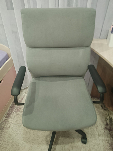 Компьютерное кресло Benefit/Бенефит флок бежевый 7 фото покупателя 60