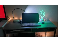 Письменный стол Леон Лофт бетон / черный матовый фото покупателя 65