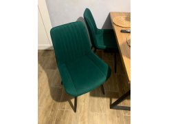 Стул на металлокаркасе Вейв светло-серый (hl 63) / 10К черный каркас фото покупателя 316