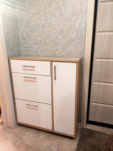 Обувница ТП-4 дуб сонома / белый  - Уцененный экземпляр фото покупателя 36