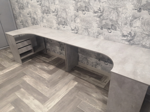 Письменный стол СПм-25 правый белый фото покупателя 50