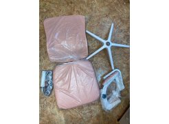 Компьютерное кресло Konfi blue / white фото покупателя 7