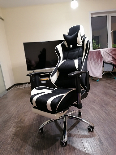 Компьютерное кресло Kano 1 light blue / black фото покупателя 123