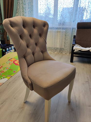 Деревянный стул Милано 1 бежевый / белый фото покупателя 20