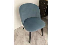 Стул на металлокаркасе Gabi gray / black фото покупателя 33