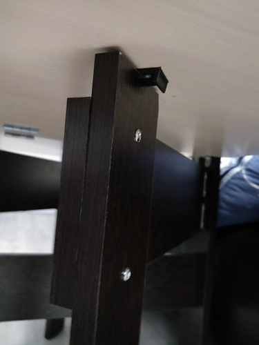 Стол-книжка СтК6 венге / дуб молочный высота 54 см фото покупателя 38