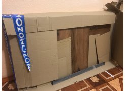 Письменный стол Битти Лофт 116х60х75 дуб вотан / черный матовый фото покупателя 65