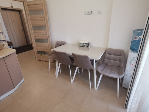 Стул на металлокаркасе Челси бирюзовый / черный фото покупателя 46