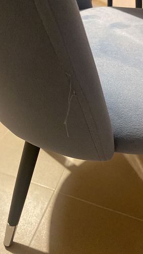 Стул на металлокаркасе Gabi gray / black фото покупателя 99