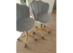 Компьютерное кресло Bud grey / gold фото покупателя 3