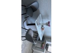 Стул на металлокаркасе Gabi blue / black фото покупателя 740