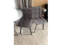 Стул на металлокаркасе Чилли горчичный / белый фото покупателя 543