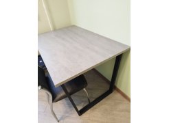 Стол Лота Лофт 120 25 мм сабия / черный матовый фото покупателя 961