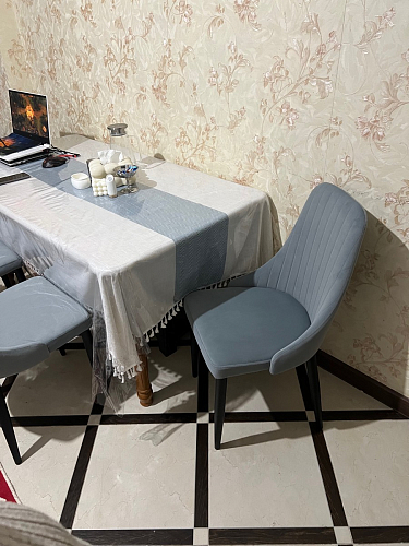 Стул на металлокаркасе Kora black / gray фото покупателя 374