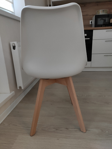 Деревянный стул Bonuss light gray / wood фото покупателя 171