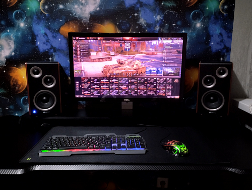 Компьютерный стол Gans black фото покупателя 1