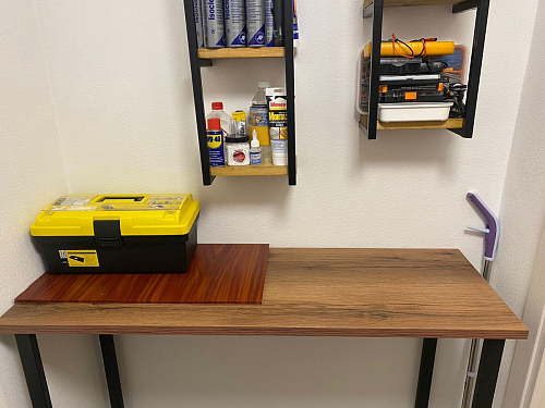 Барная стойка Дилан Лофт 120х40х90 бетон светлый фото покупателя 127