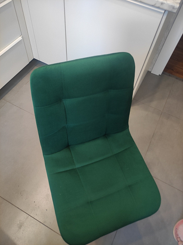 Стул на металлокаркасе Чилли зеленый / черный фото покупателя 1368