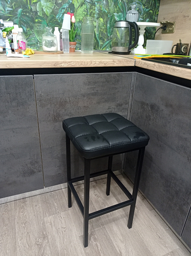 Полубарный стул Лофт мадера 20 / белый матовый фото покупателя 62