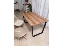 Стол Лота Лофт 140 25 мм черный матовый / бетон фото покупателя 238