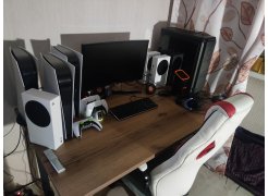 Стол Лота Лофт 140 25 мм черный матовый / бетон фото покупателя 499