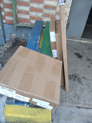 Письменный стол Беланта-Прям130Р К карамель фото покупателя 1