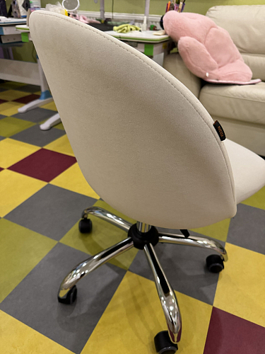 Компьютерное кресло Melody/Мелоди молочное фото покупателя 93