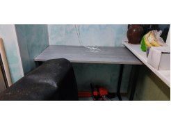 Барная стойка Дилан Лофт 120х40х90 бетон светлый фото покупателя 152