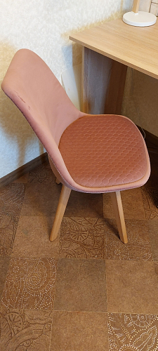 Стул Bonuss blue / wooden legs фото покупателя 96