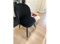 Стул на металлокаркасе Gabi blue / black фото покупателя 164