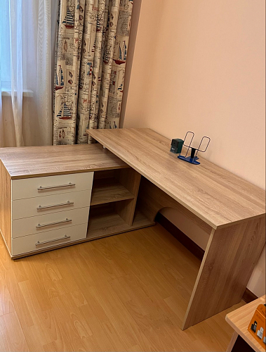 Компьютерный стол с тумбой КСТ-109 тумба слева фото покупателя 47