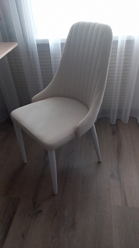 Стул на металлокаркасе Kora gray / black фото покупателя 278