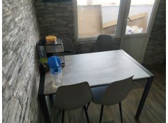 Стол Центавр дуб галифакс / черный матовый фото покупателя 69