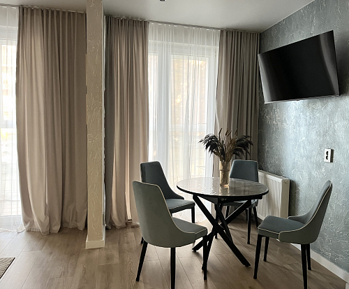 Стул на металлокаркасе Kora black / gray фото покупателя 302