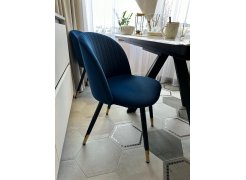 Стул на металлокаркасе Gabi gray / black фото покупателя 159