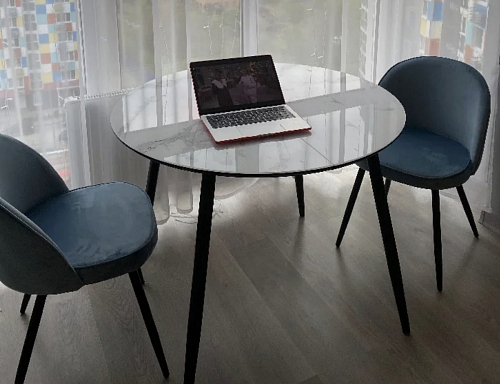 Стул на металлокаркасе Dodo khaki фото покупателя 57