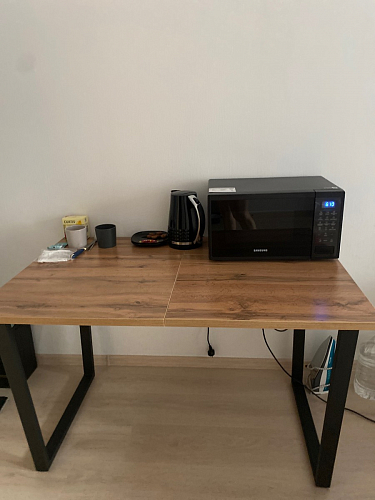 Деревянный стол Лота Лофт 140х80 дуб крафт табачный / черный матовый фото покупателя 862