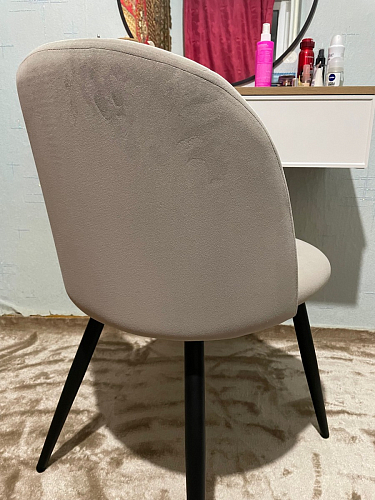 Стул на металлокаркасе Gabi wine red / black фото покупателя 471