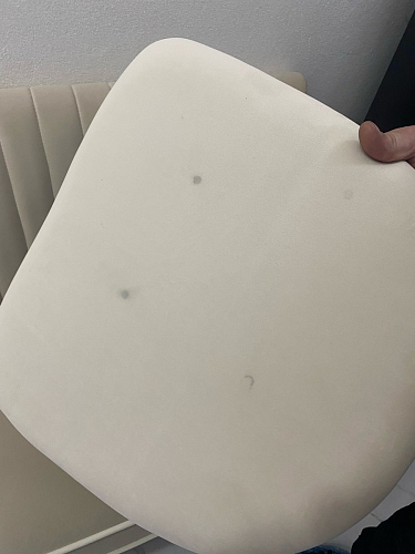 Стул на металлокаркасе Kamelia green / gold фото покупателя 14