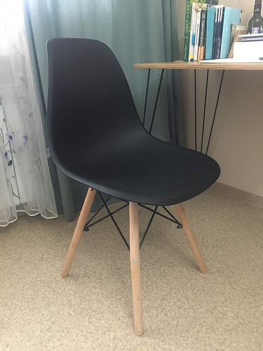 Пластиковый стул Eames PC-015 желтый фото покупателя 229