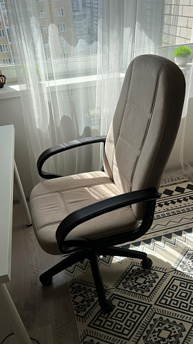 Компьютерное кресло СН747 серое фото покупателя 4