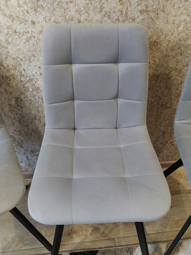 Стул на металлокаркасе Чилли зеленый / белый каркас фото покупателя 307