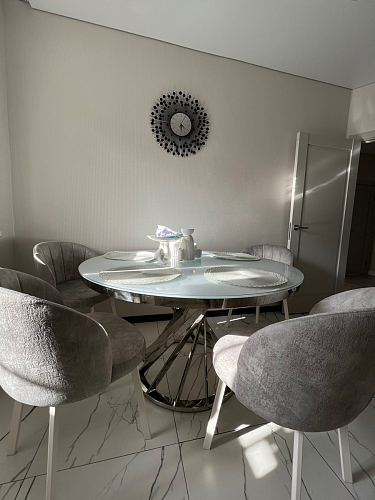 Стол Twist steel / white фото покупателя 9