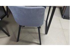 Стул на металлокаркасе Челси светло-серый / белый каркас фото покупателя 171