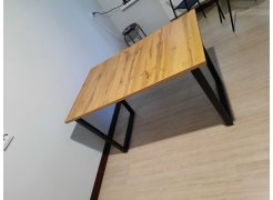 Стол Лота Лофт 120 25 мм сабия / черный матовый фото покупателя 655