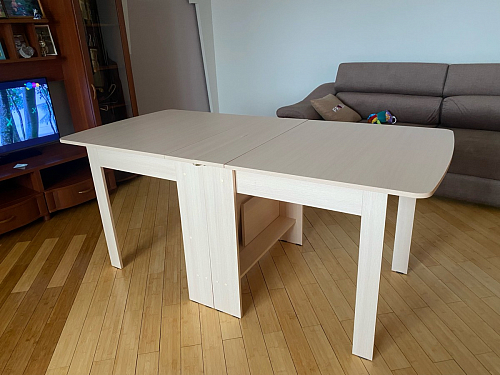 Стол обеденный раздвижной СтК7 венге фото покупателя 19