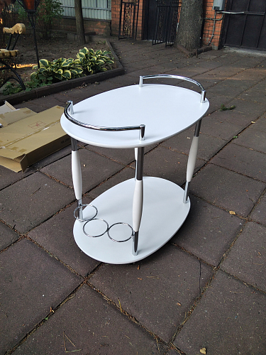 Стол сервировочный SC-5037-W белый фото покупателя 16